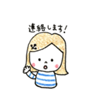 Northern Europe Women（個別スタンプ：1）