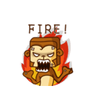 Cube Monkey（個別スタンプ：11）