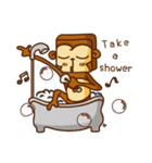 Cube Monkey（個別スタンプ：14）