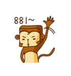 Cube Monkey（個別スタンプ：26）