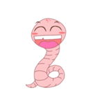 wormy the cute worm（個別スタンプ：2）