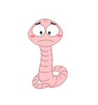wormy the cute worm（個別スタンプ：3）