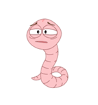 wormy the cute worm（個別スタンプ：7）