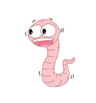 wormy the cute worm（個別スタンプ：8）