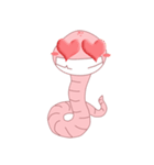 wormy the cute worm（個別スタンプ：9）