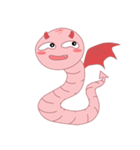 wormy the cute worm（個別スタンプ：12）