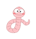 wormy the cute worm（個別スタンプ：15）