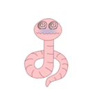 wormy the cute worm（個別スタンプ：17）