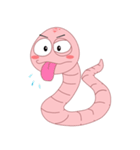 wormy the cute worm（個別スタンプ：20）