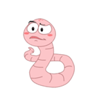 wormy the cute worm（個別スタンプ：21）