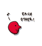 Love each other stickers（個別スタンプ：31）