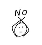 MR.Three hairs（個別スタンプ：20）
