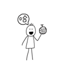 MR.Three hairs（個別スタンプ：27）