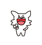 普段使いできるニヒルな犬たちのスタンプ（個別スタンプ：18）