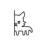 普段使いできるニヒルな犬たちのスタンプ（個別スタンプ：32）