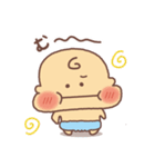 まんまる赤ちゃんの日常（個別スタンプ：16）