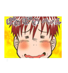 男の子とお兄ちゃんのスタンプ（個別スタンプ：7）