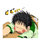 男の子とお兄ちゃんのスタンプ（個別スタンプ：21）