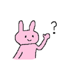 めんどくさがりうさぎさん（個別スタンプ：21）