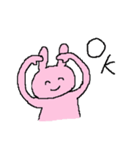 めんどくさがりうさぎさん（個別スタンプ：24）
