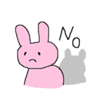 めんどくさがりうさぎさん（個別スタンプ：25）