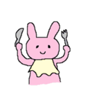 めんどくさがりうさぎさん（個別スタンプ：35）