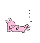 めんどくさがりうさぎさん（個別スタンプ：40）
