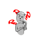 Crazy White Demon（個別スタンプ：3）
