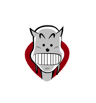 Crazy White Demon（個別スタンプ：7）