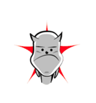 Crazy White Demon（個別スタンプ：11）