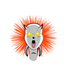 Crazy White Demon（個別スタンプ：40）