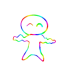 Transparent Rainbow Elves (English)（個別スタンプ：13）