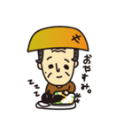 田吾作じいさんと、カラスのカァ助。（個別スタンプ：5）