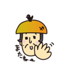 田吾作じいさんと、カラスのカァ助。（個別スタンプ：20）