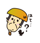 田吾作じいさんと、カラスのカァ助。（個別スタンプ：22）