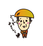 田吾作じいさんと、カラスのカァ助。（個別スタンプ：23）