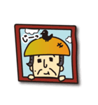 田吾作じいさんと、カラスのカァ助。（個別スタンプ：27）