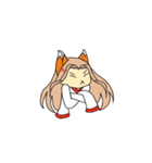 The little fox（個別スタンプ：4）