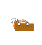 The little fox（個別スタンプ：7）