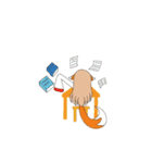 The little fox（個別スタンプ：13）