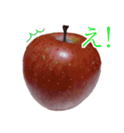 りんごの写真スタンプ（個別スタンプ：16）