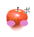 りんごの写真スタンプ（個別スタンプ：27）
