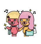 PINK CHU CHU＆MOMO NANA（個別スタンプ：10）