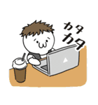 ちゃめ郎のぼちぼちライフ（個別スタンプ：1）