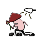Mushrooms more life（個別スタンプ：34）