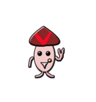 Mushrooms more life（個別スタンプ：35）