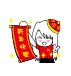Lovely girl 33 ~NEW（個別スタンプ：22）