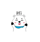 Black white bear's life（個別スタンプ：1）