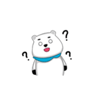 Black white bear's life（個別スタンプ：2）