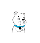 Black white bear's life（個別スタンプ：5）